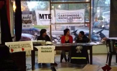 Lanzan campa�a de difusi�n sobre los recicladores: hay unos 200 mil en todo el pa�s