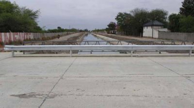 Habilitaron el puente del Desag�e Pluvial Sur (DPS)