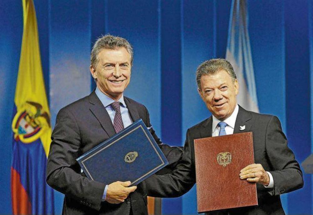 Mauricio Macri viaja a Colombia para acompaar a Juan Manuel Santos en la firma de la paz con las FARC