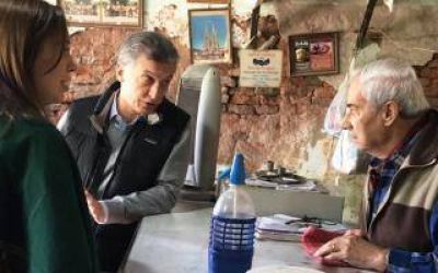 Macri y Vidal eligieron Las Heras para el timbreo nacional de Cambiemos