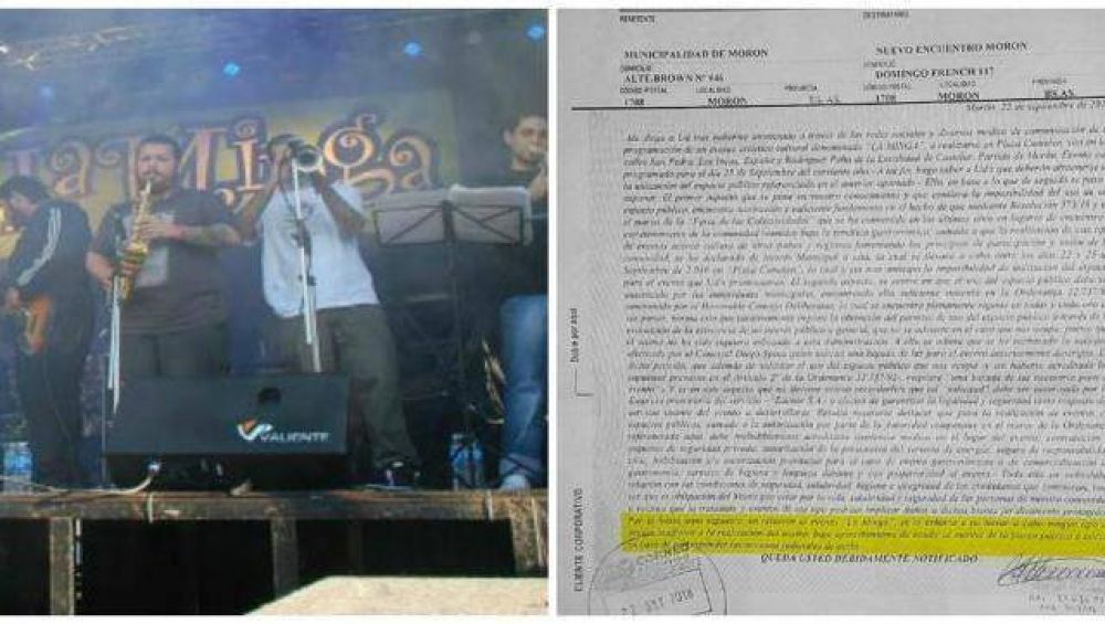 Tagliaferro quiere prohibir la realizaci�n de La Minga
