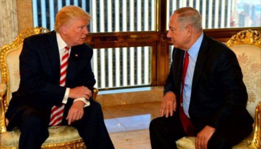Trump se compromete con Netanyahu a reconocer a Jerusalem como capital indivisible del Estado de Israel