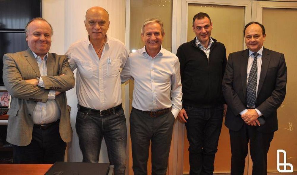 Grindetti recibi� al Ministro de Modernizaci�n de la Naci�n