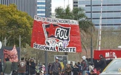 Acampe en Plaza de Mayo