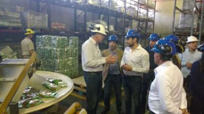 Facundo Moyano visit� Pilar junto a Brey y Pugliese