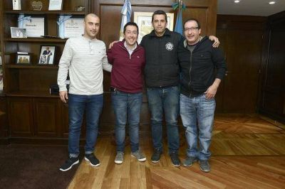Nardini recibi� al nuevo secretario general de la UOM San Miguel