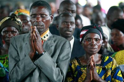 El papa Francisco pide colaboraci�n entre las religiones en Congo
