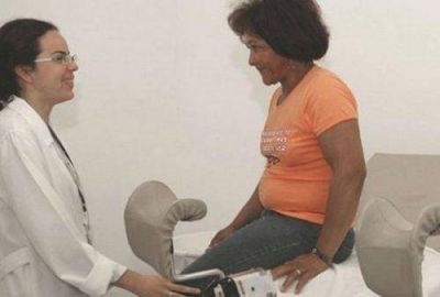 Contin�an con la campa�a ginecol�gica �Tita Merello�