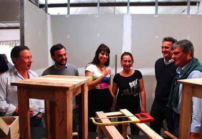 Donda recorri� San Mart�n junto a intendentes del Esmeralda