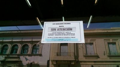 Medida de fuerza en las entidades bancarias