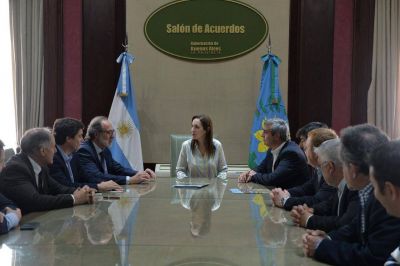 Mar�a Eugenia Vidal firm� un Convenio con Naci�n para Obras de Cloacas y Agua Potable en San Antonio de Areco