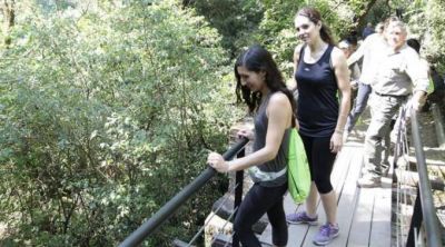 Inauguraron el tercer puente del Funicular en Horco Molle