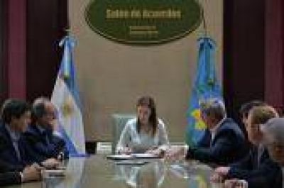 San Antonio de Areco: Vidal firm� un convenio con Naci�n para obras de cloacas y agua potable