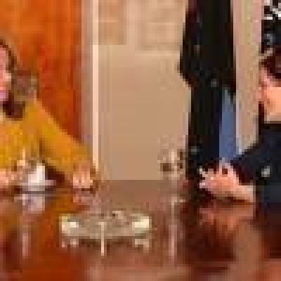 Alicia Kirchner recibi� a la rectora de la Universidad de Sarmiento