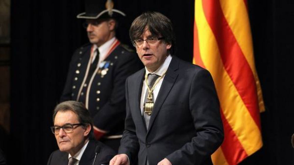 Anuncian el referndum para la independencia de Catalua