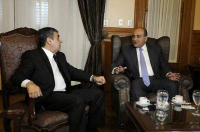 Alfaro, tras la reuni�n con Manzur: 