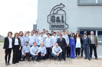 Inauguraron la planta de G&L Envases