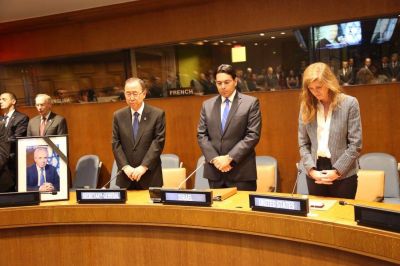 Homenaje a Shimon Peres en la ONU