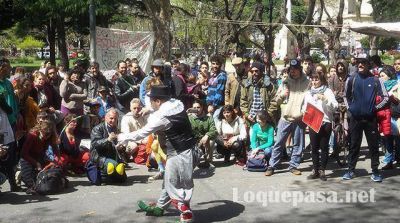 Otra fuerte protesta de los trabajadores autoconvocados de Cultura