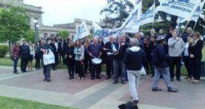 La Bancaria Jun�n se sum� a la protesta