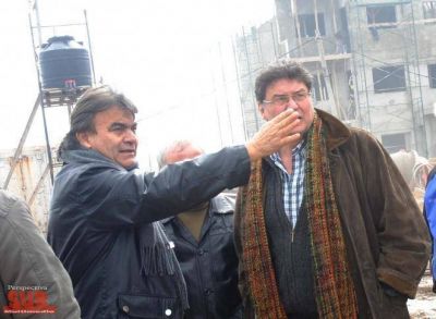 Operativo de la Justicia Federal la Municipalidad de Quilmes por las viviendas de Guti�rrez