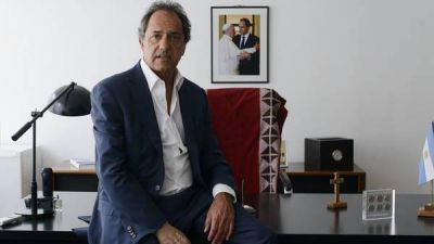 Scioli: �Creo que la sociedad nos va a decir a los peronistas: ��nanse��