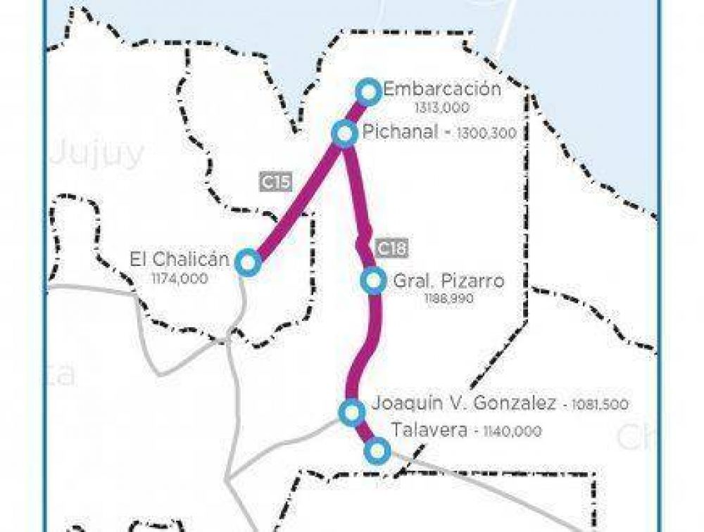 Rehabilitar�n 400 kil�metros de v�as entre Salta y Jujuy