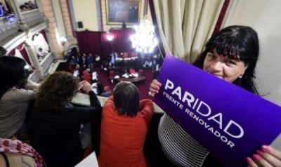 Con el oficialismo alineado, ma�ana se vota la ley de Paridad de G�nero