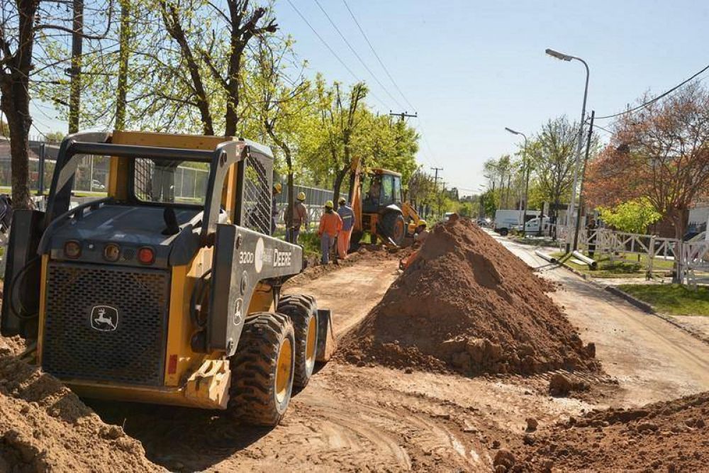 Monte Grande: la extensi�n de cloacas ya lleg� a Rocha