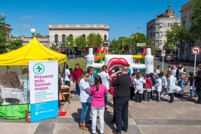 Exitosa jornada de prevenci�n de la salud bucal