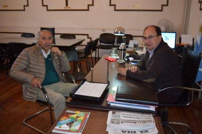 Salom�n se reuni� con el Secretario General del Sindicato de Trabajadores Municipales de Saladillo
