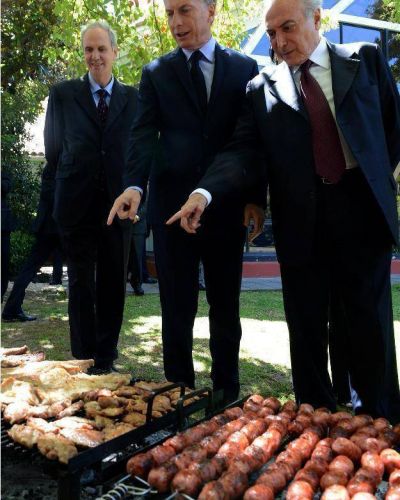 Macri y Temer acordaron seguir avanzando con Garab� y puentes sobre los r�os Uruguay y Pepir� Guaz�