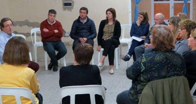 Por consultas de PAMI, Rodera visit� el barrio Benito Machado