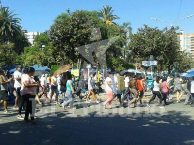 Se descontaron los d�as de paro a los estatales