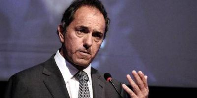 Scioli critic� el env�o de fuerzas federales a la Provincia y pidi� que se avance en un 