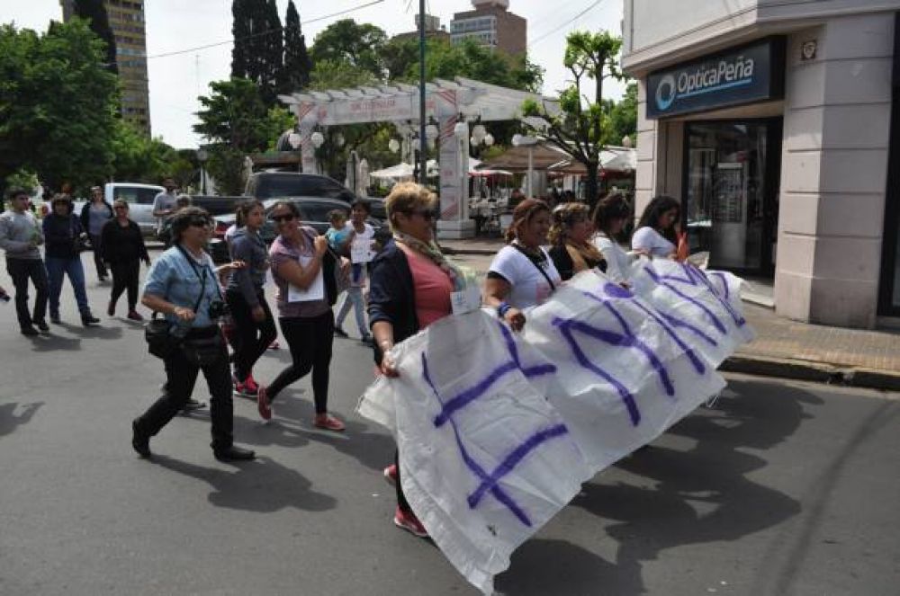 El grito de �Ni una menos� vuelve a retumbar en las calles nicole�as
