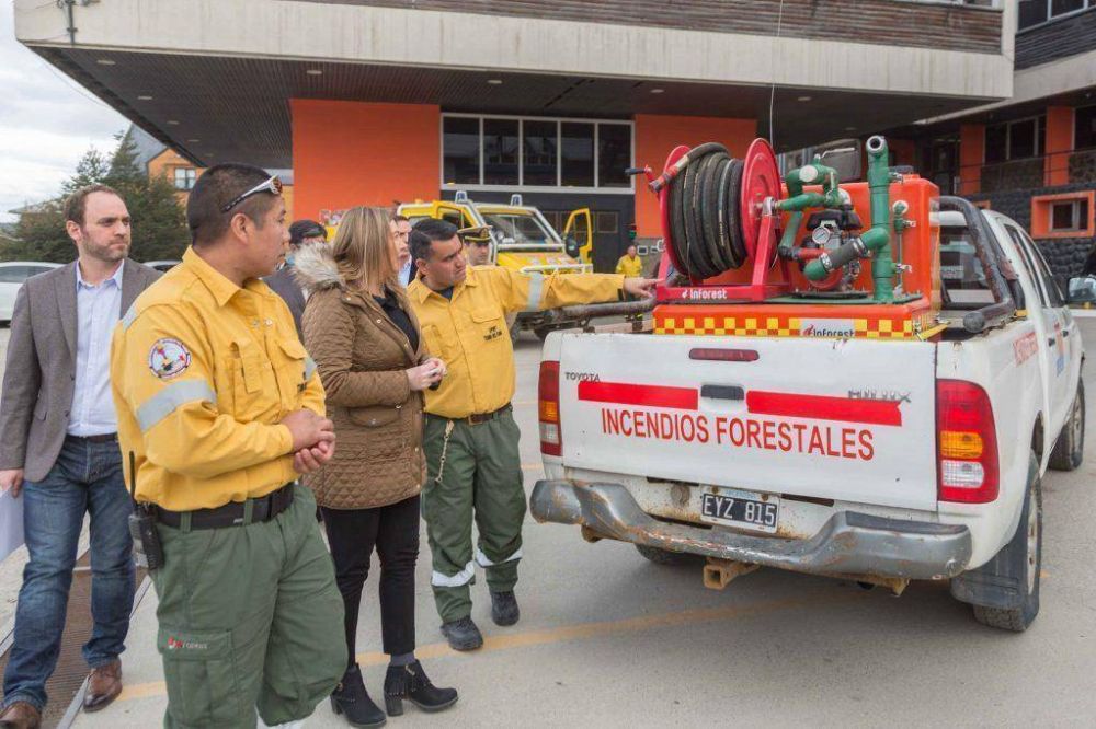 Presentaron acciones para evitar incendios forestales en la provincia