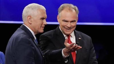 Debate de vicepresidentes: mucho m�s sustancioso que el de sus jefes y con un Pence renuente a defender a Trump