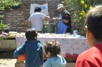 Olla popular en Santa Rosa