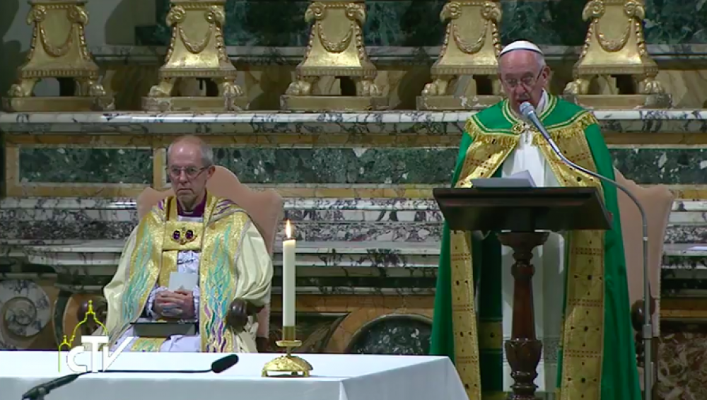 El Papa invita a los anglicanos a ser juntos �promotores de un ecumenismo audaz y real�