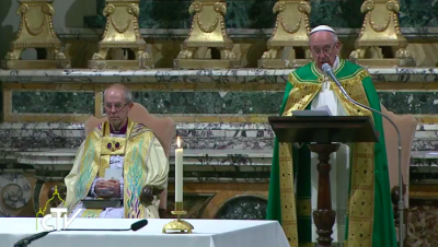 El Papa invita a los anglicanos a ser juntos �promotores de un ecumenismo audaz y real�