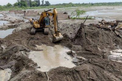 Obras en el r�o Gastona para evitar que vuelvan las inundaciones
