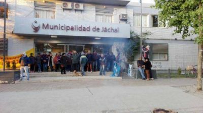 J�chal: los manifestantes dejaron el municipio de manera pac�fica