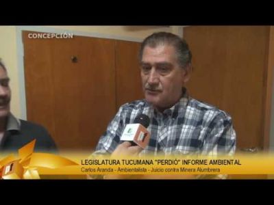 La Legislatura no encuentra los an�lisis que revelan que hab�a 60 metales en el agua de Alpachiri