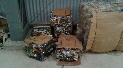 El CAN ya compacta basura