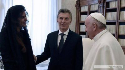 Macri visitar� al Papa Francisco con parte de su familia ensamblada la pr�xima semana