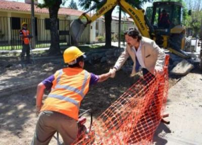 S�enz apura el arreglo de calles antes de las lluvias