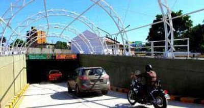 Ya qued� inaugurado el t�nel de la calle C�rdoba