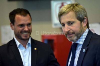 Cr�ticas de Frigerio al kirchnerismo por las obras p�blicas