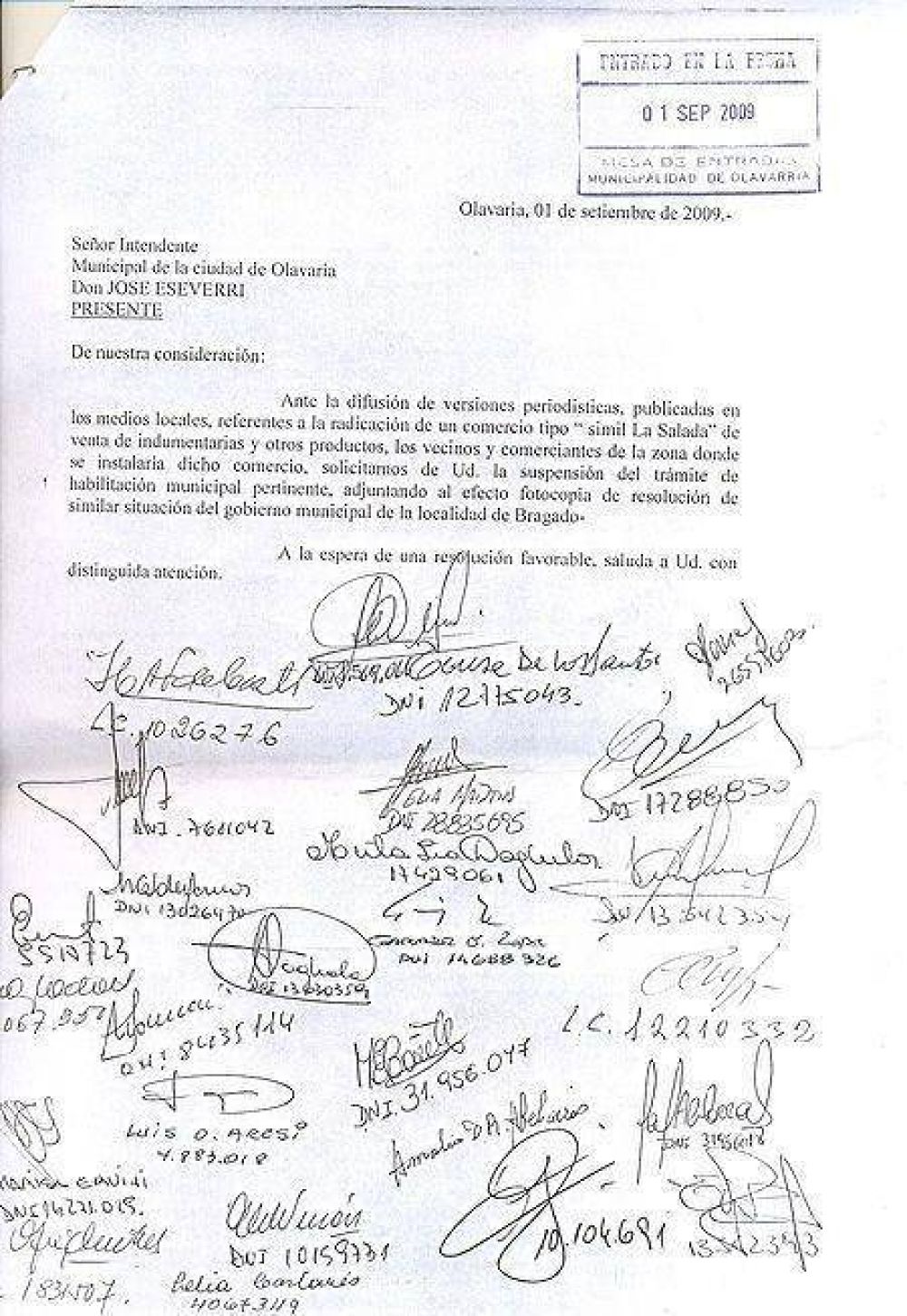 Vecinos piden que frenen la habilitaci�n de "La Saladita"